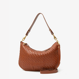 Moyen Messenger, Woven Zig Zag Hazelnut