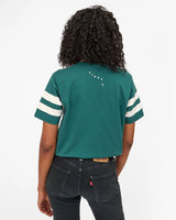 Original Varsity Tee, Cream and Pine
