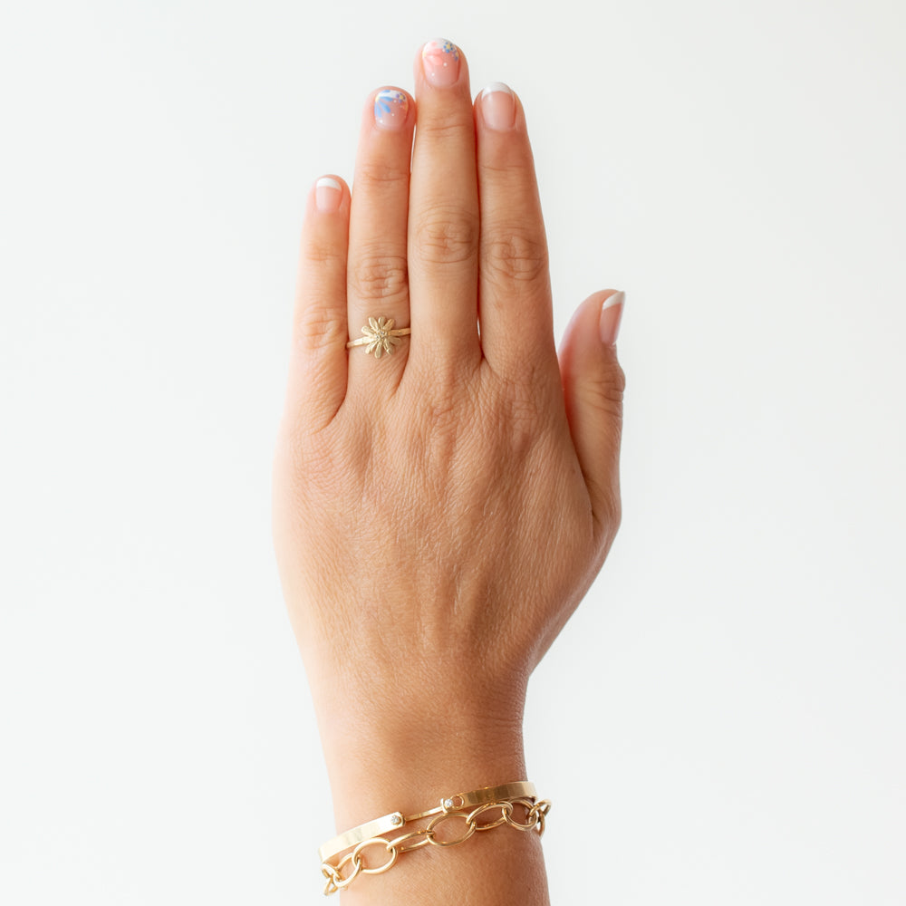 Victoria Cunningham | Daisy Ring with Diamonds