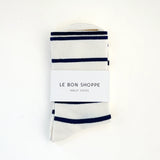 Wally Socks, Breton Stripe