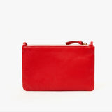 Wallet Clutch with Tabs, Rosa Nappa