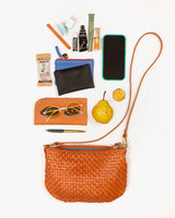 Petit Moyen Messenger, Woven Natural Checker