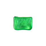 Tracey Tanner | X Small Zip Pouch, Matte Foil Verdant
