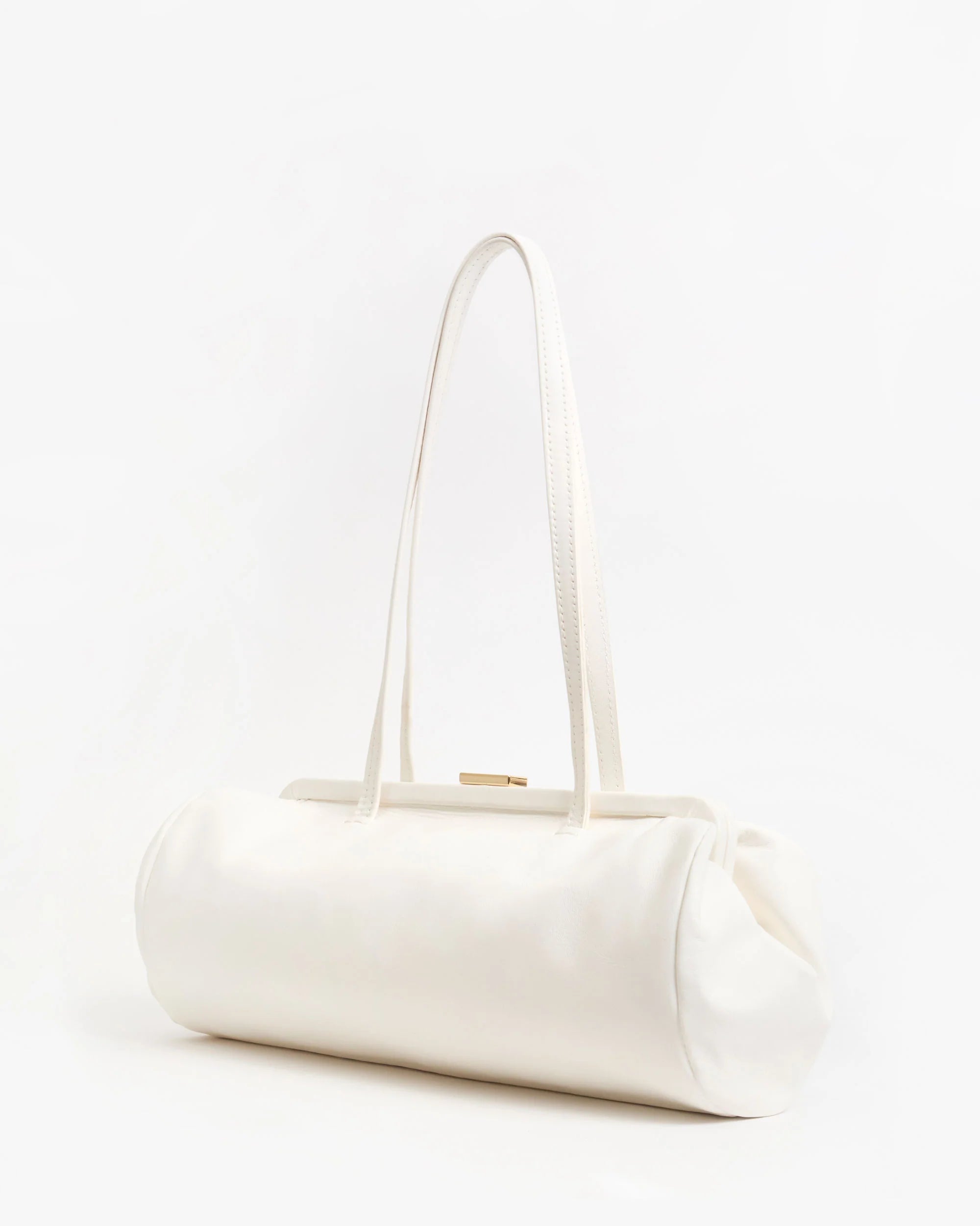 Yvette Bag, White Leather