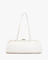 Yvette Bag, White Leather