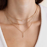 Zoe Chicco | Diamond Quartet Cluster Necklace
