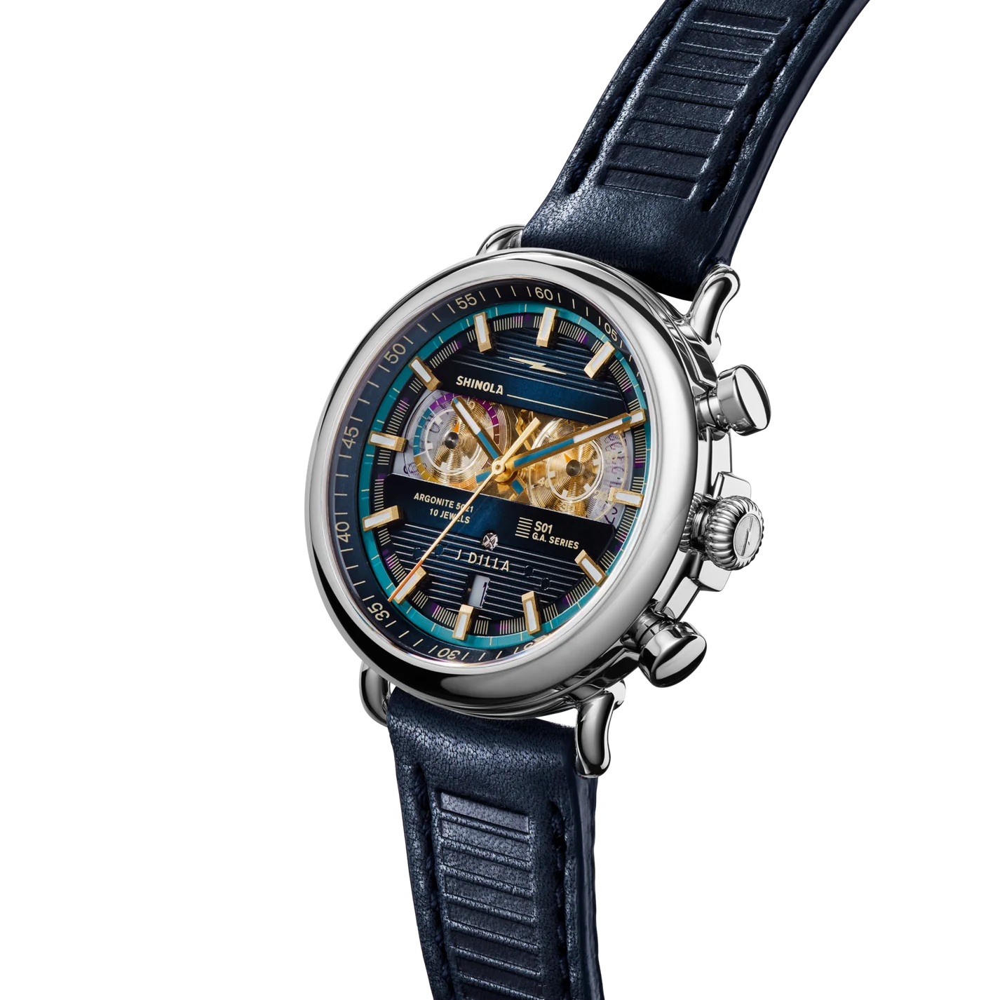 Shinola | J Dilla Limited Edition Runwell Chronograph Watch – LAPIS