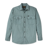 Field Flannel Shirt, Balsam Green