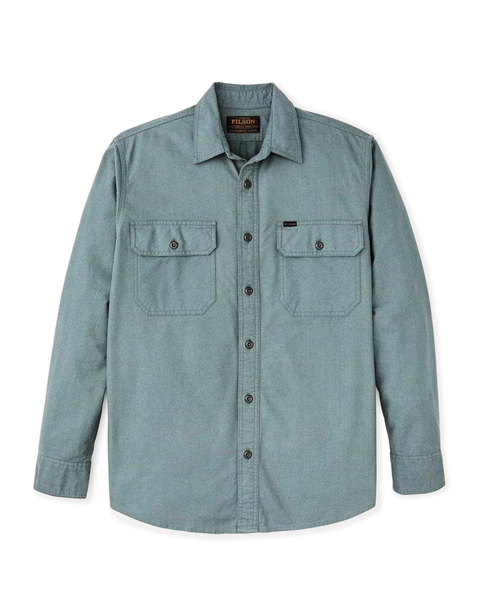 Field Flannel Shirt, Balsam Green