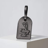 Big Wiggle Luggage Tag, Black