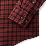 Lightweight Alaskan Guide Shirt, Port / Black Plaid