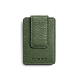 Magnetic Money Clip Card Wallet, Evergreen