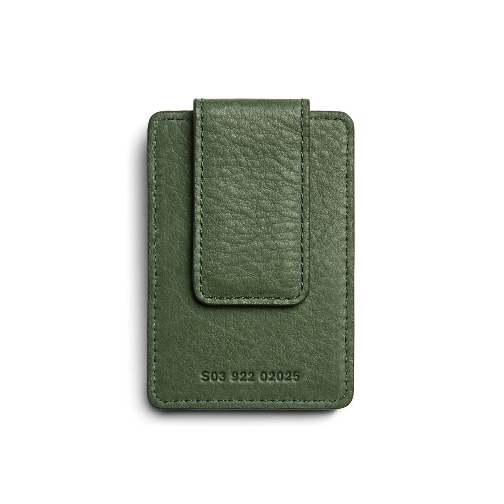 Shinola | Magnetic Money Clip Card Wallet, Evergreen