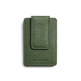 Shinola | Magnetic Money Clip Card Wallet, Evergreen