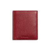Shinola | Coin Bifold Leather Wallet, Ruby
