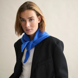 Wool Bandana, Royal Azure