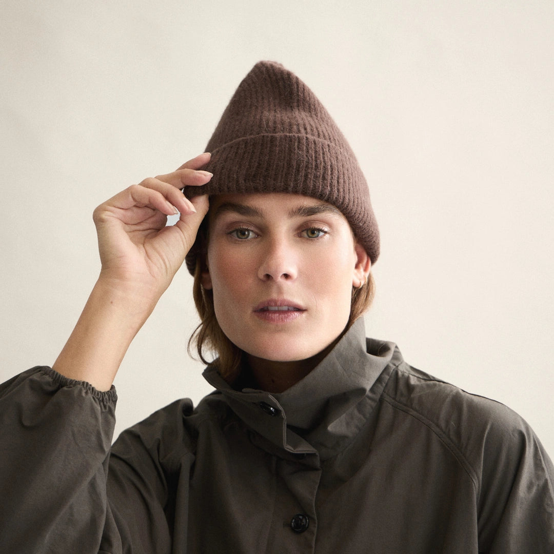 Wool Beanie, Gingerbread