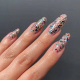 Broken Ornaments Glitter Topper Nail Polish