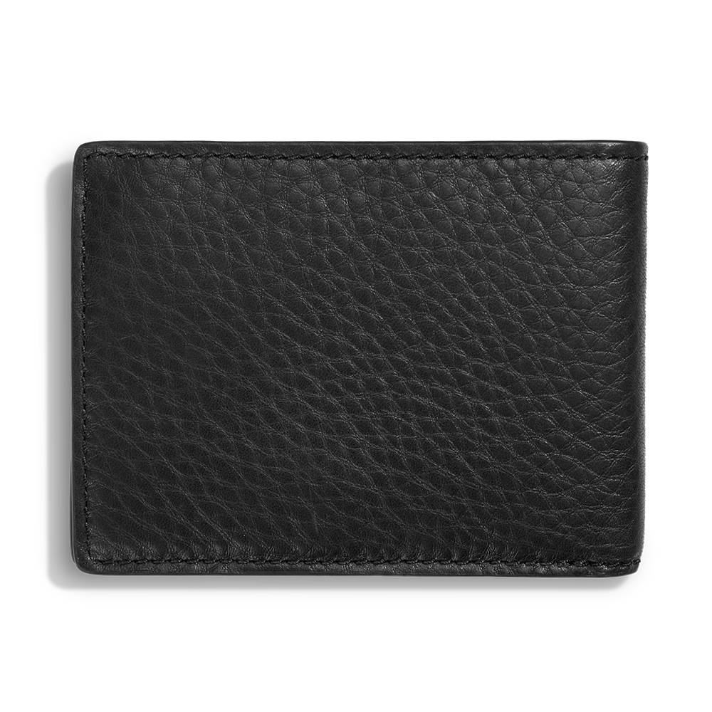 Slim Bifold Wallet, Black