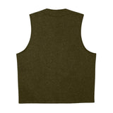 Mackinaw Wool Vest, Forest Green