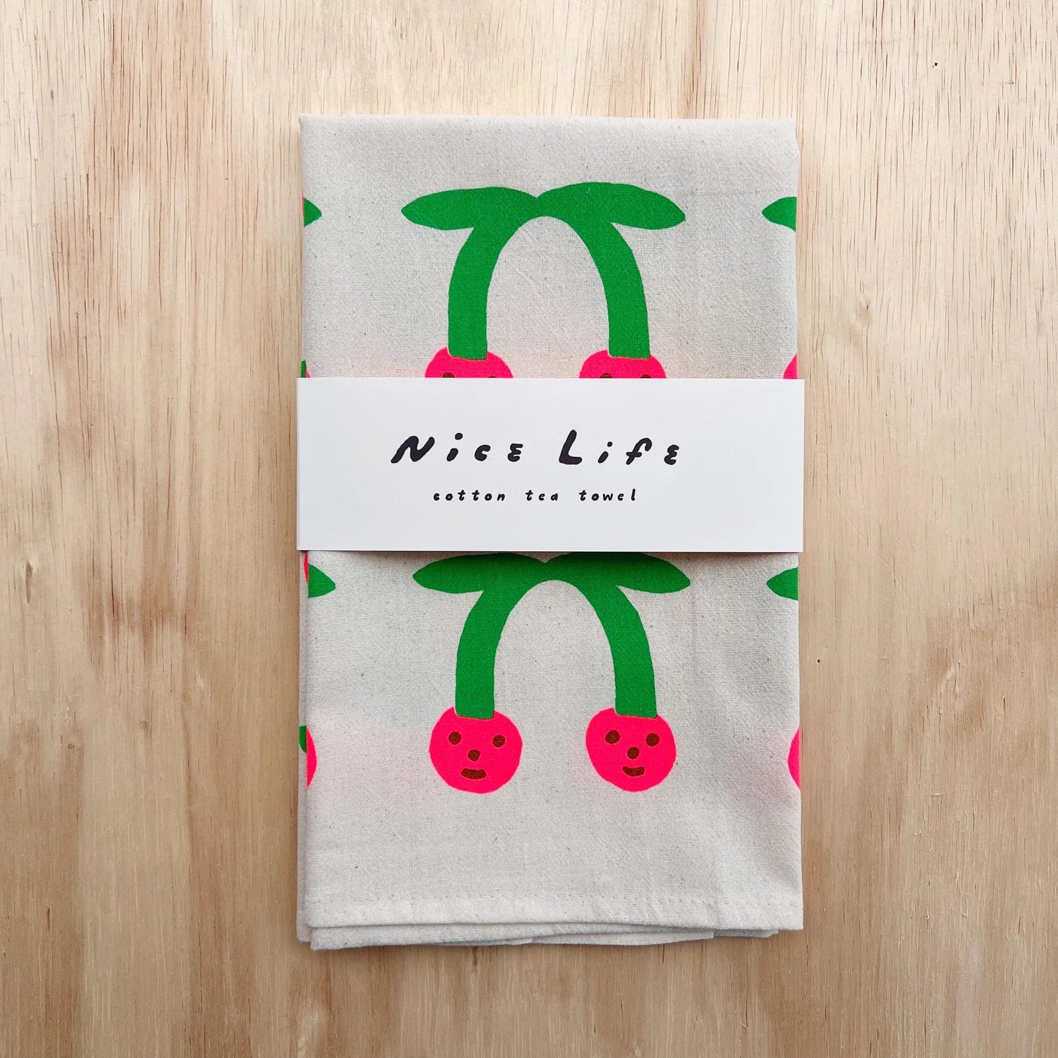 Cherry Tea Towel