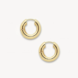Chunky Hoops, Gold Plated