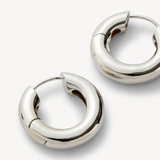 Chunky Hoops, Silver