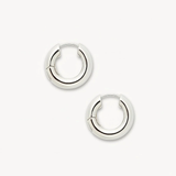 Chunky Hoops, Silver