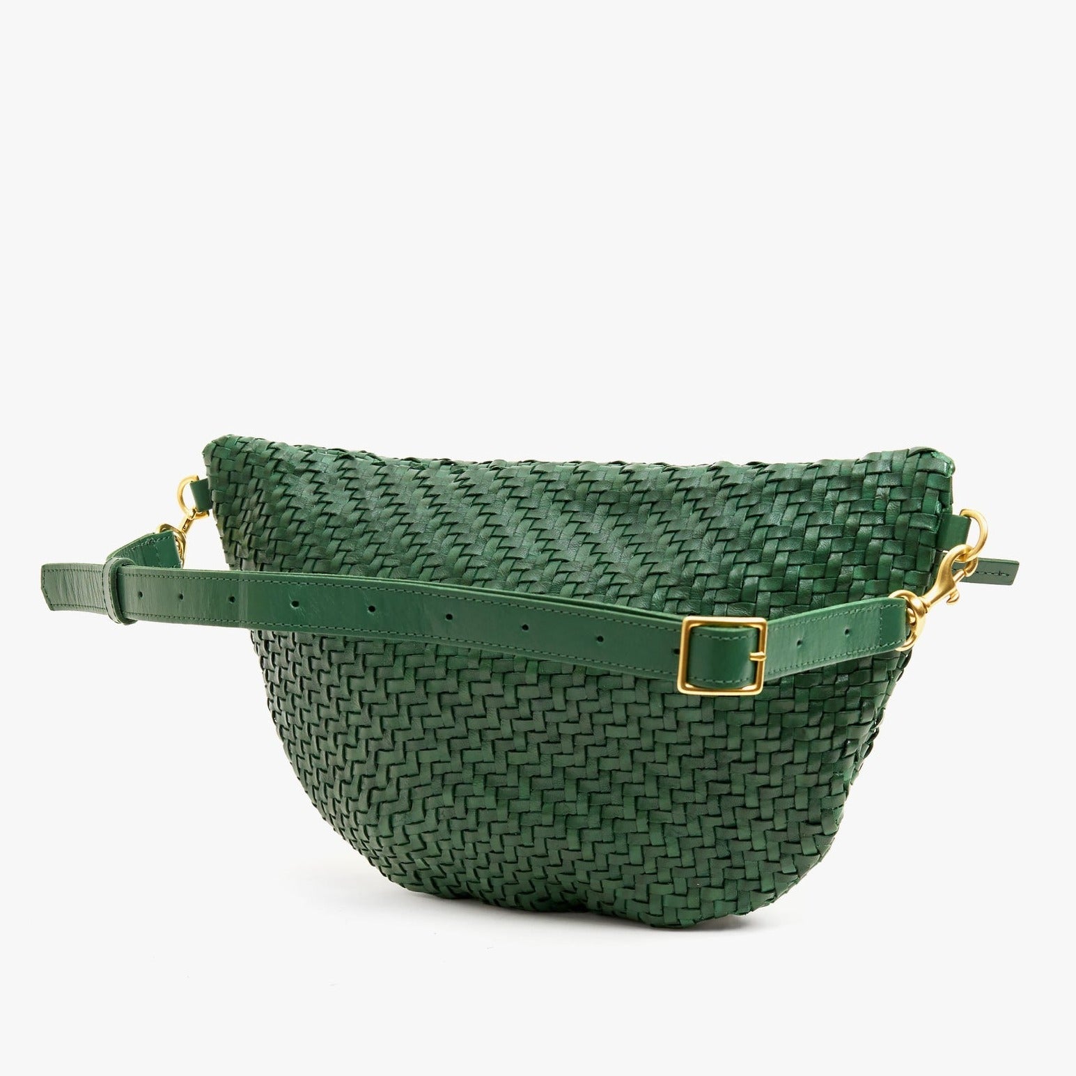 Grande Fanny, Woven Zig Zag, Evergreen