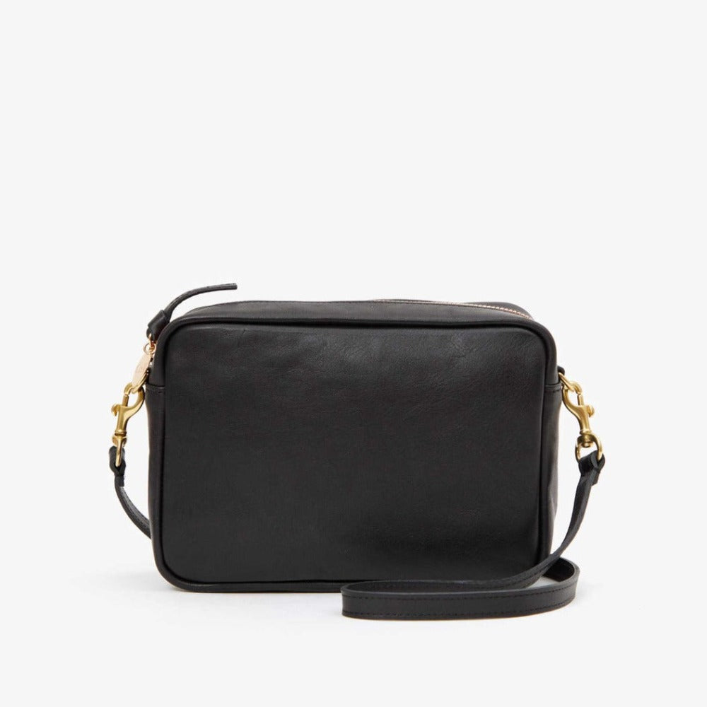 Midi Sac, Black Leather