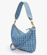 Moyen Messenger, Woven Checker Denim