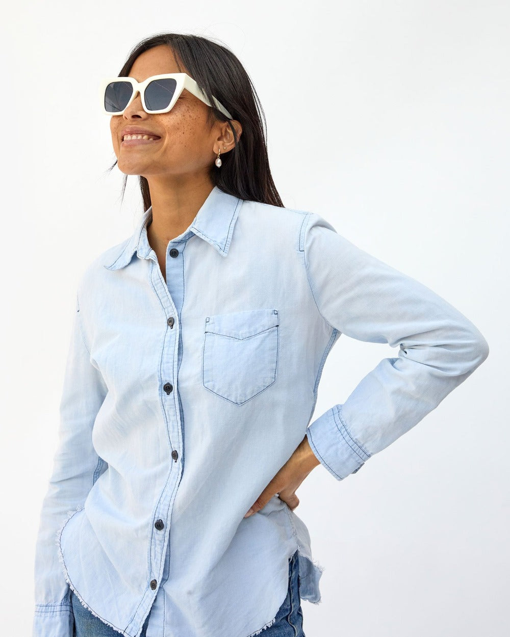 Heather Sunglasses, Cream