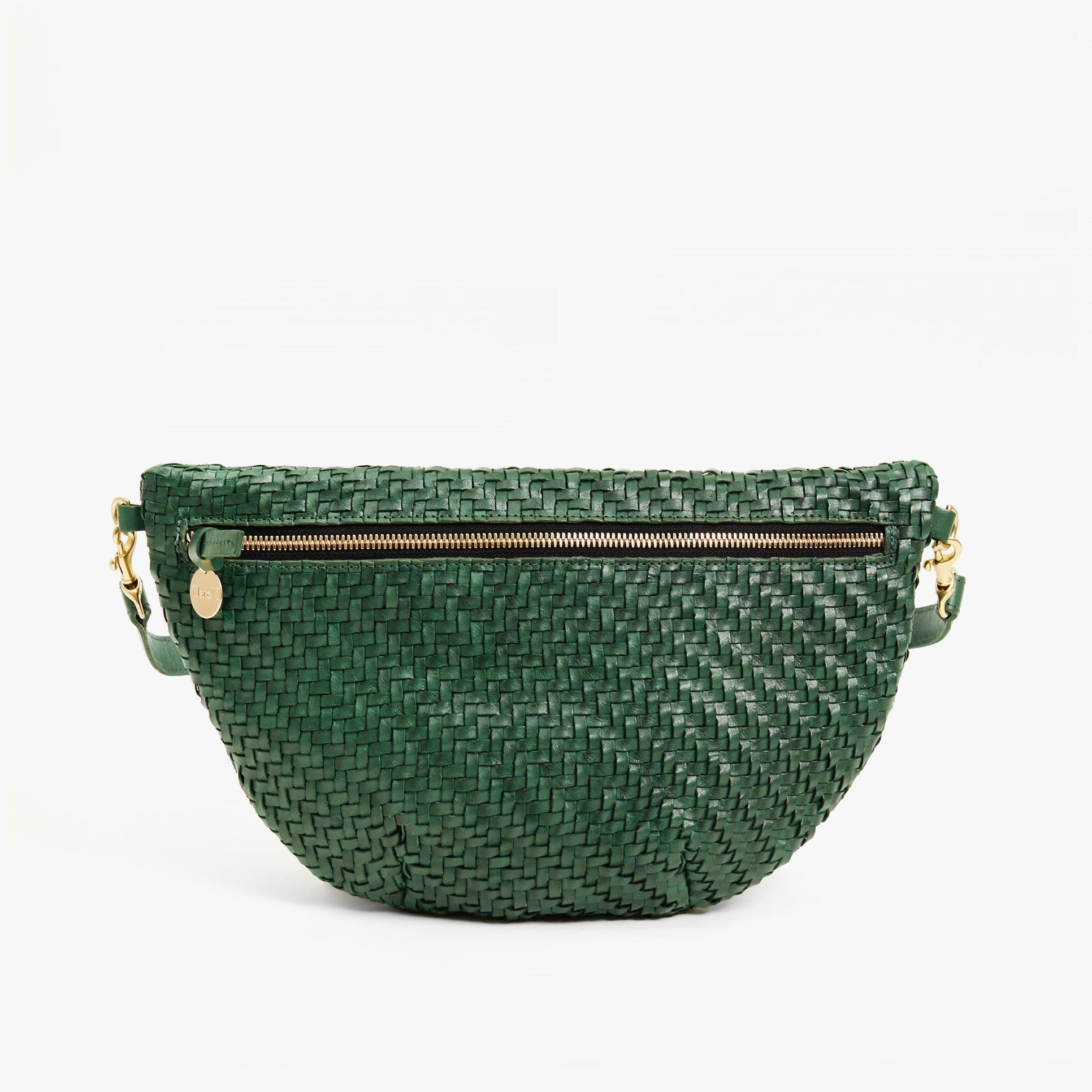 Grande Fanny, Woven Zig Zag, Evergreen