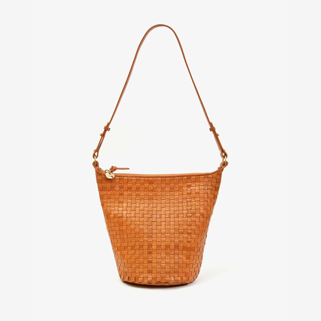 Petite Jeanne Bag, Natural Woven Checker