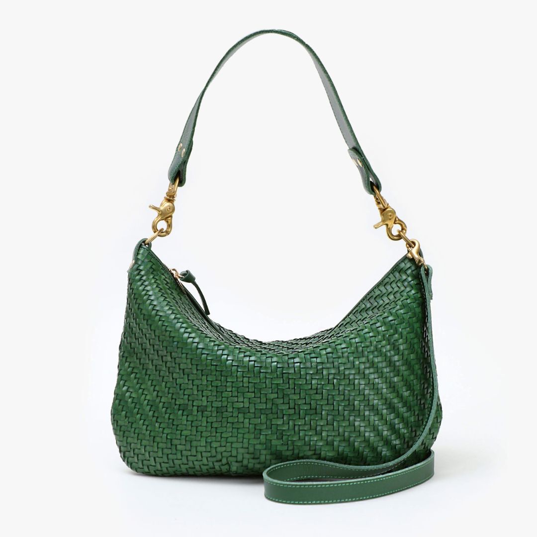 Moyen Messenger, Woven Zig Zag Evergreen – LAPIS