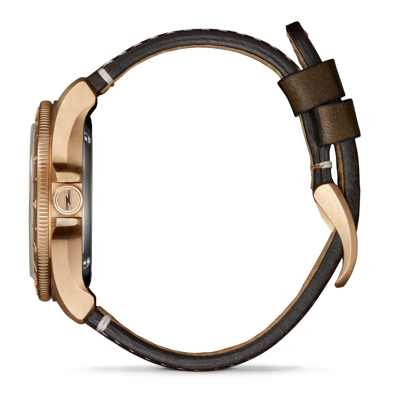 40mm Bronze Monster GMT Automatic Watch