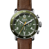 48mm Runwell Sport Chronograph Watch, Olive