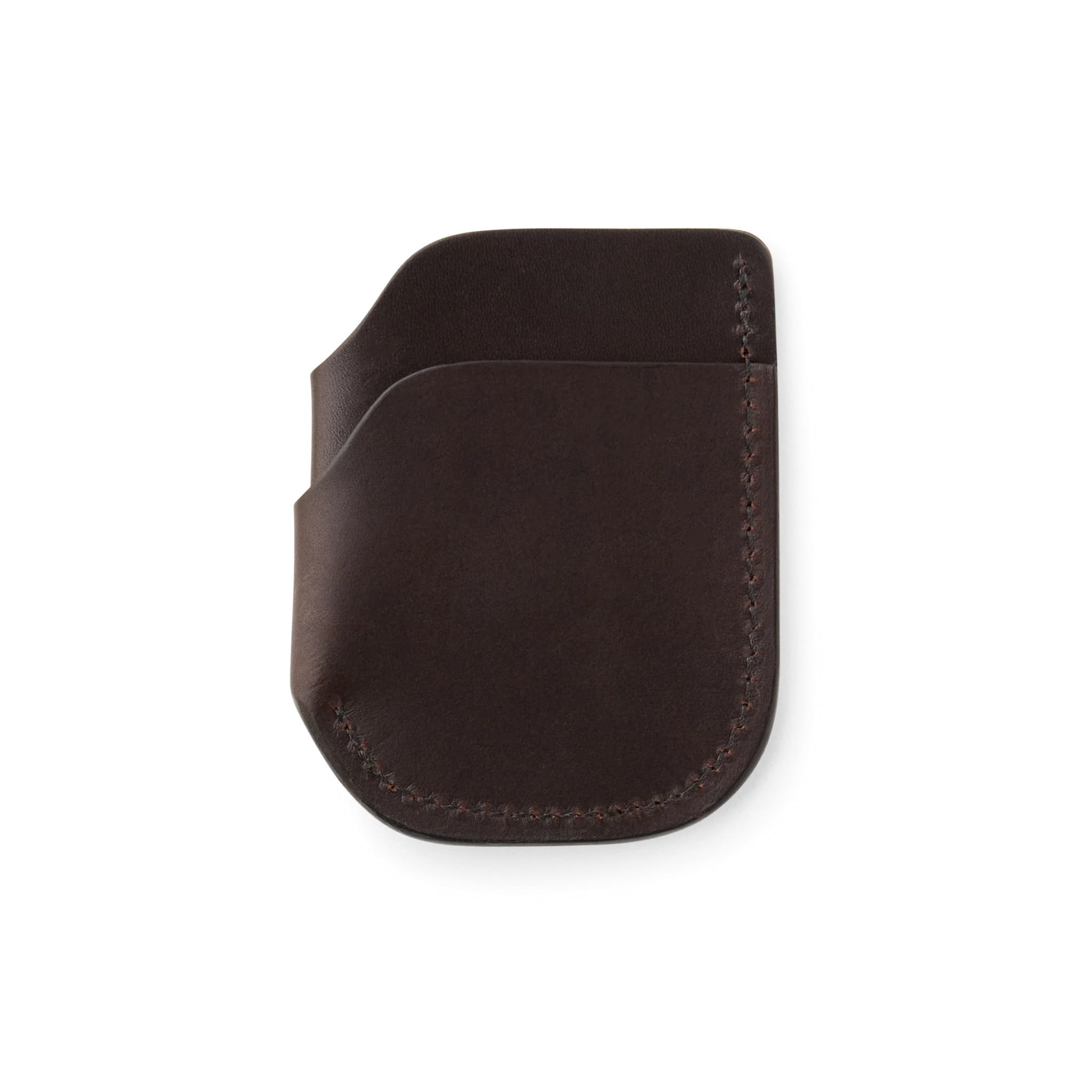 Front Pocket Card and Cash Wallet, Brown