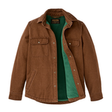 Fleece Lined Jac-Shirt, Brown