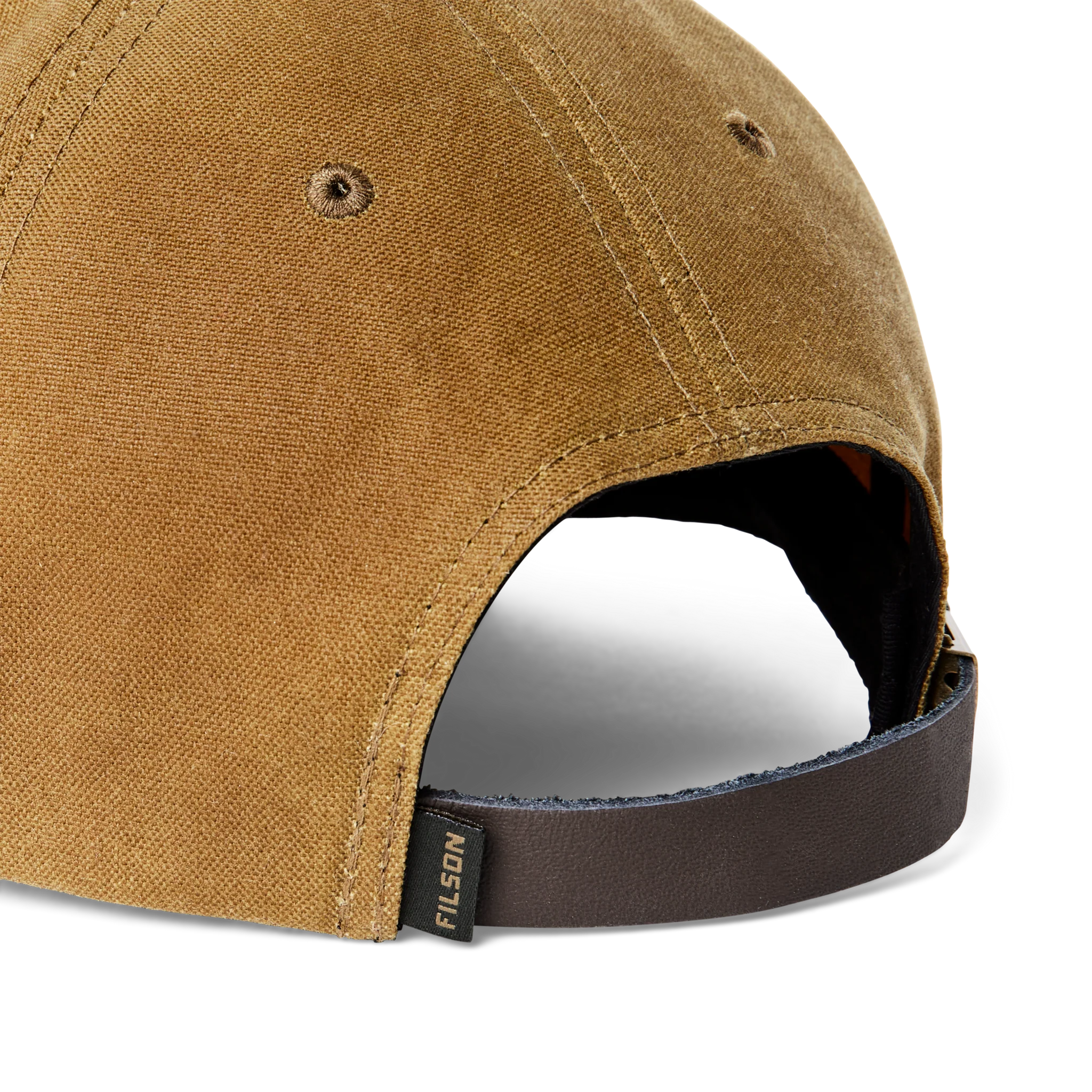 Oil Tin Logger Cap, Dark Tan