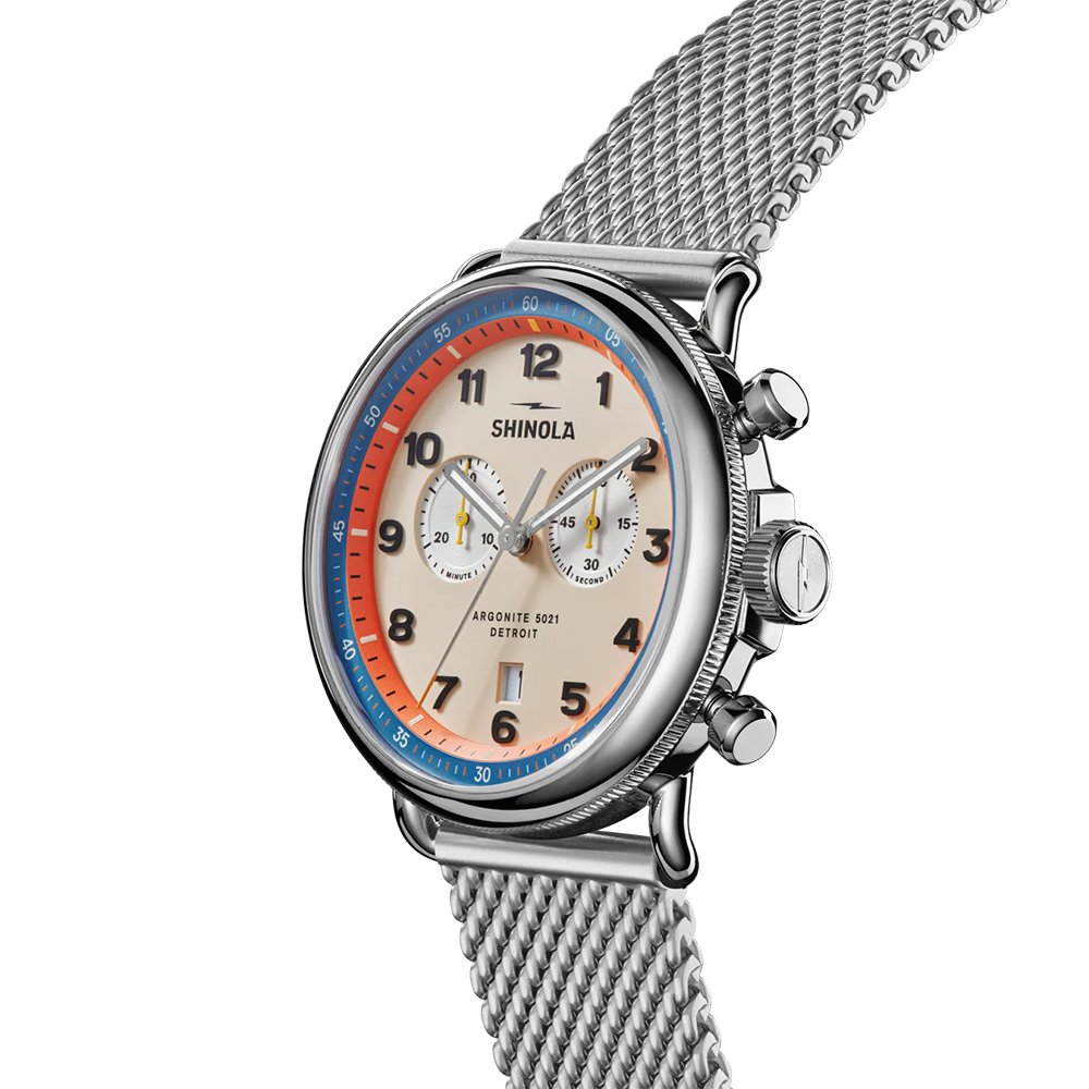 43mm Canfield Two-Eye Chrono Model C56 Watch