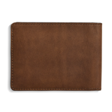 Slim Bifold Navigator Wallet, Medium Brown