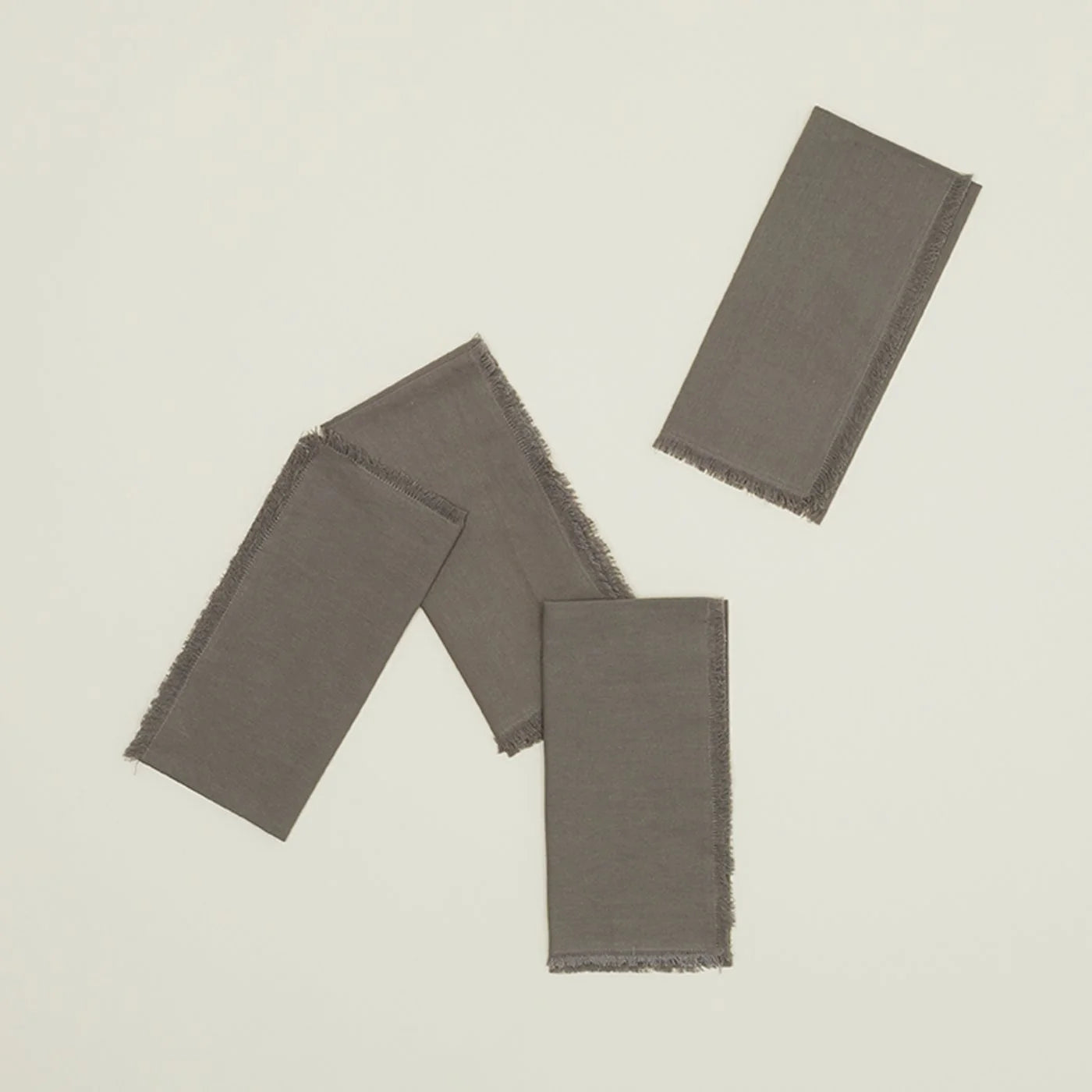 Essential Dinner Napkins, Dark Grey