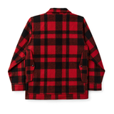 Mackinaw Wool Cruiser Jacket, Red/Black Plaid