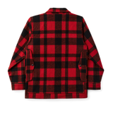 Mackinaw Wool Cruiser Jacket, Red/Black Plaid