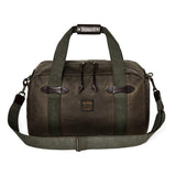 Small Tin Cloth Duffle Bag, Otter Green