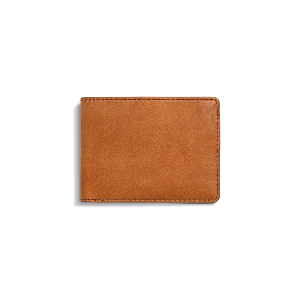 Slim Bifold Wallet, Tan
