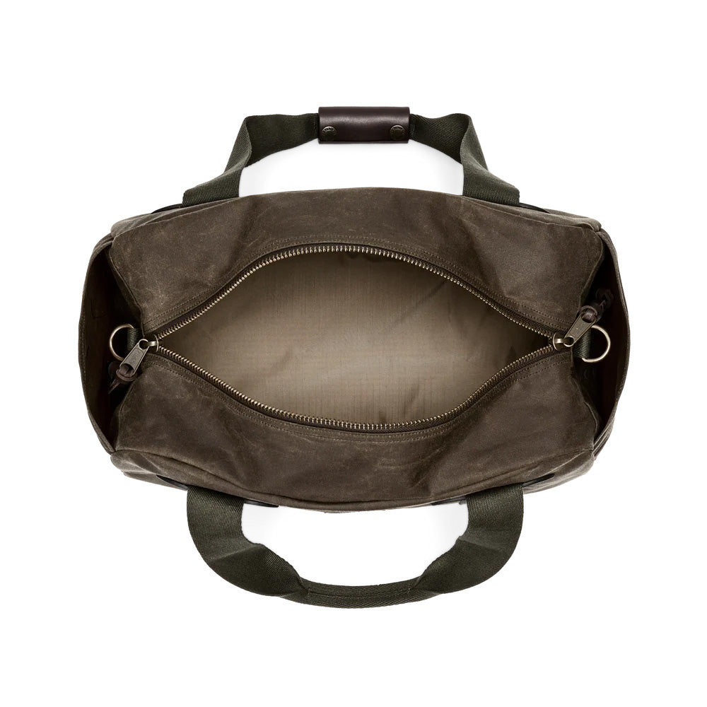 Small Tin Cloth Duffle Bag, Otter Green