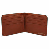 Billfold Wallet, Green & Cognac