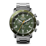 Shinola | 48mm Runwell Sport Chronograph Watch, Olive